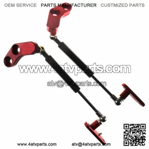 Red Aluminum Anodized Door Opener Kits For Can-Am Maverick X3 17 18 19 20