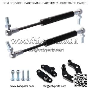 For Can-Am Maverick X3 2017-20, Black Billet Aluminum Anodized Door Opener Kits