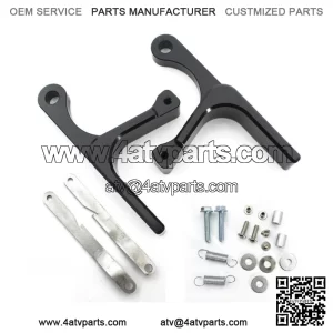 Black Door Handle Set For Can-Am 4x4 Maverick X3MaMax R 2017-2022 Aluminum
