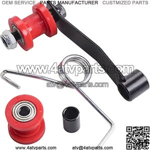 Chain Slider Tensioner Adjuster Roller Guide Fit For ATV Coolster Go Kart 4 Wheeler 110cc 125cc 150cc 200cc 250cc That Use 420 428 And 530 Chain