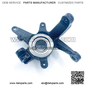 Steering Knuckle Front Left For Hisun 700cc 500c SUPERMACH MENARDS QLINK MASSIMO Electrophoretic black paint