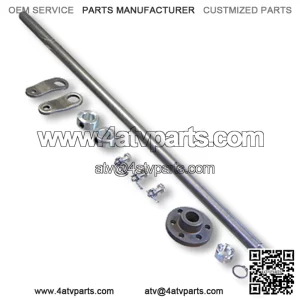 STEERING SHAFT, 5/8?? OD & HUB KIT, UNWELDED PITMAN ARMS, 24?? LENGTH