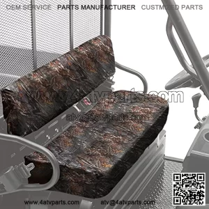 KEMIMOTO Seat Cover Compatible with Kawasaki Mule 4010 3010 4000 2001-2022, UTV Bench Seat Cover