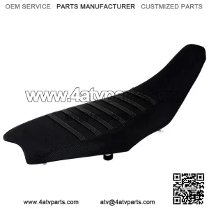 2004-2018 Honda TRX 450 R ER Seat Cover by Enjoy MFG BLACK w/ BLACK RIBS #197