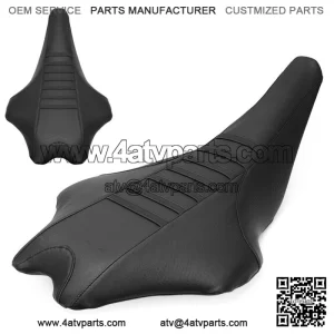 For Yamaha YFZ450R Seat Cover 2009 -2020 BLACK RIBBED GRIPPER YFZ 450R 450REL SE