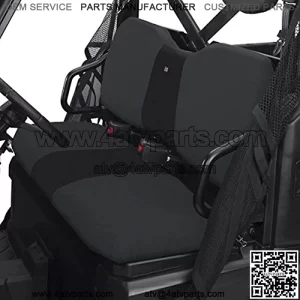 Classic Accessories QuadGear UTV Seat Cover for Polaris Ranger XP/HD (Bench), Black - 18-026-010401-00 55 L x 15 W x 17 5 H