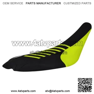 Yamaha 2009-2020 YFZ 450R 450 R Seat Cover  NEON YELLOW/BLK/NEON YELLOW rib #201