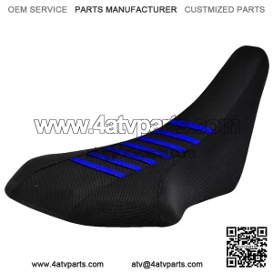 2003-2008 Suzuki LTZ 400 Z400 Gripper Seat cover Black/Blue Ribs Enjoy Mfg #207