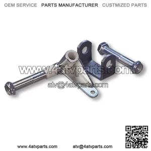 SPINDLE & BRACKET SET, 5/8-18 AXLE X 4-1/2?? LENGTH, 5/8?? KINGPIN, SIDE #2 (& HARDWARE)
