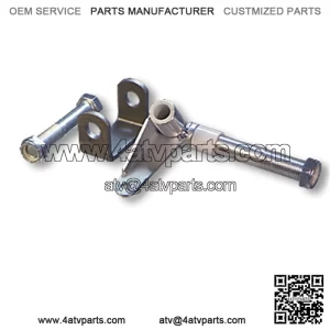 SPINDLE & BRACKET SET, 3/4-16 AXLE X 4-1/2?? LENGTH, 5/8?? KINGPIN, SIDE #1 (& HARDWARE)