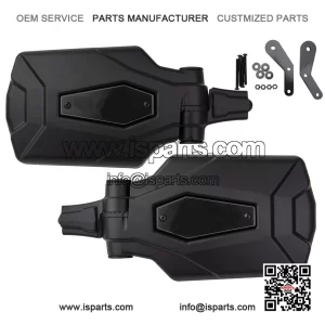 Pivoting/Folding UTV Mirror Kit with A-Pillar Mounts for Honda Pioneer/Talon
