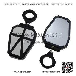 Billet Side Mirrors for Honda Pioneer and Talon