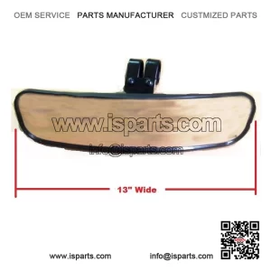 Panoramic Mirror in Polycarbonate for RZR UTVs