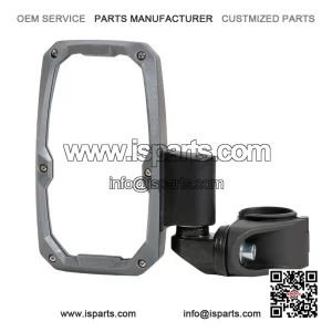 Mirrors with ABS Body & Bezel for Kawasaki Teryx 1.75" Round Tube