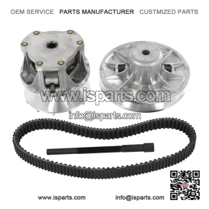 Primary and secondary clutch and drive belt compatible with Polaris Ranger 570 EFI 2014-2017, Ranger Crew 570 EFI 2014 2018-2019, Ranger 500 2017-2021# 1323255, 1323013, 1323119, 1323432