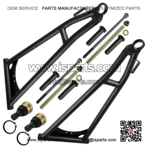 Polaris RZR S 1000 (2017-2024) / S4 1000 (2019-2021) Front Lower Control Arm & Bushing Kit