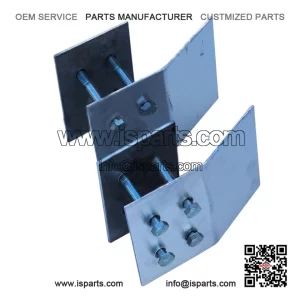 Aluminum Loading Ramp End Kit for ATV, 4-Wheeler, Lawnmower, and Truck Bed Lifting - Model 0100103