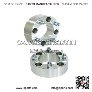4x110 10x1.25mm 1 Inch Wheel Spacer Pair for SXS UTV ATV Quad Bike