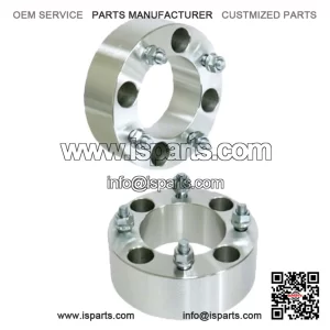 Pair of Wheel Spacers for SXS Off Road UTV ATV Quad Bike (4x110, 2 Inch, 12x1.25mm)