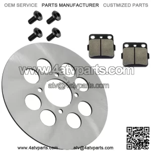 Fits Yamaha Warrior 350 YFM350X 1990-2004 Rear Brake Disc Rotor With Caliper