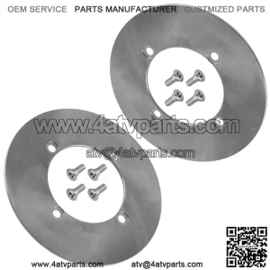 For Polaris RZR 800 S 2012-2014 Front Wheel Hub and Brake Disc Rotor Kit