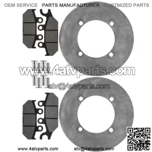 For Honda Pioneer 700-4 SXS700M 2014-2026 4 Seater Front Brake Disc Rotors