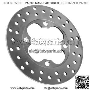 Fits Honda Rancher 420 TRX420FPE 4x4 ES 2009-13 2 Front Brake Disc Rotor With Pads