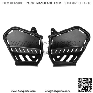 Black Aluminum Heel Guards for 2006-2026 Yamaha RAPTOR 700 700R YFM700