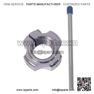 Polished Billet Axle Lock Nut for Yamaha YFZ450R Off Road ATV Quad Bike
