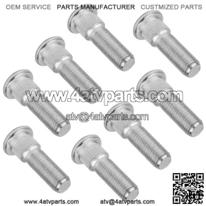 Yamaha Rhino 660 YXR660 2004 2005 2006 2007 8 Rear Wheel Stud Bolt Serration