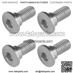 Yamaha YXZ1000R 2016-2017 SxS M8-1.25 4x Disc Brake Bolts Front/Rear