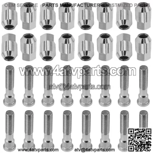 Polaris RZR XP 1000 / RZR XP 4 1000 2014-2021 Front/Rear Wheel Lug Nuts & Bolts