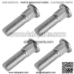 Honda Rancher 420 TRX420FE1 FM1 FM2 2014-25 QTY 4 Front Wheel Hub Stud Bolt