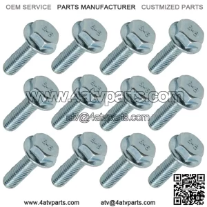 Polaris RZR Ranger Sportsman Hawkeye M6 X 1.0 / Qty 12 7518529 Bolt Screw