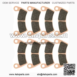 Sintered Front & Rear Brake Pads for 2014-2017 Polaris RZR XP 1000 | Replacement Brake Set
