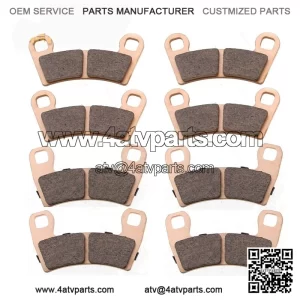 Sintered Front & Rear Brake Pads for Polaris RZR 900 Trail XC Edition EPS (2015-2020) | Fr+R Brake Set