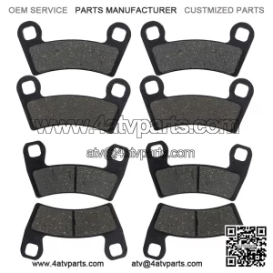 Brake Pads Set for Polaris RZR 900 S & 900 (60 INCH) 2015-2019 | Front and Rear Razor Replacement