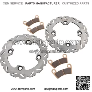 Riptide Rear Brake Rotors and Pads Kit for 2015-2017 Polaris RZR 900 Razor | Rear Brake Assembly