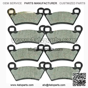Front & Rear Brake Pads for 2011-2014 Polaris Ranger 500 Midsize 4x4 | 2012 & 2013 Models