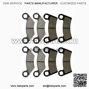 Complete Brake Pad Set for Polaris RZR 800 EFI (2008-2014) | Front and Rear Replacement Pads