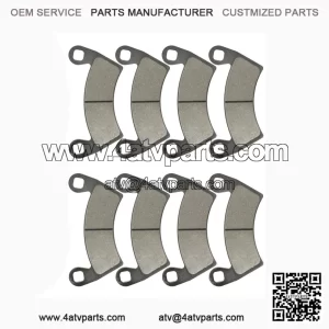 Front & Rear Brake Pads for Polaris Ranger Crew 700 EFI 4x4 (2008-2009) | Replaces OEM Part #2205949