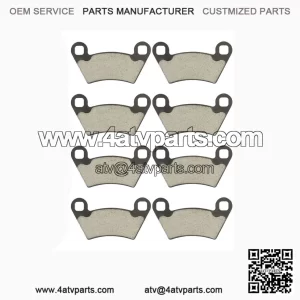 Brake Pads Set for Polaris Ranger XP 700 4x4 & 6x6 EFI (2005-2007) | Front and Rear Replacement