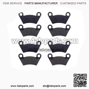 Front & Rear Brake Pads for POLARIS SIDE X SIDE 700 Ranger 4x4 EFI/LE (2007) | OEM Quality