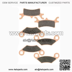 for Polaris Sportsman 700 Mv7 2004 2006 Sintered Front & Rear Brake Pads