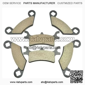 Front & Rear Brake Pads For Polaris Sportsman 600 4x4 2003-2005