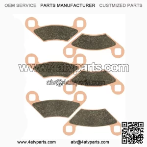 Front & Rear Brake Pads for Polaris Sportsman 570 Touring 2014-2020 / ETX 2015