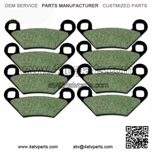 Front Rear Brake Pads For Polaris 550 Sportsman EPS X2 Forest Touring 2010-2014
