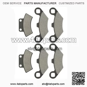Front Rear Brake Pads for Polaris Sportsman 500 1996 1997