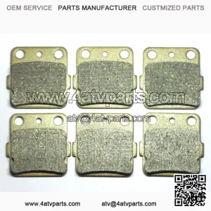 Front Rear Brake Pads For ATV YFM 660 Raptor RN/RP/RPB/RR/RS/RT 2001-2005