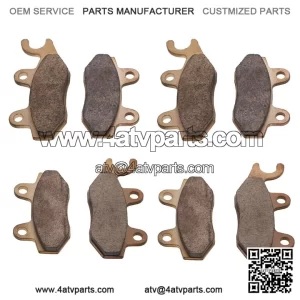 Brake Pads for  Rhino YXR700 4X4 2011-2013 Front and Rear by Race-Driven